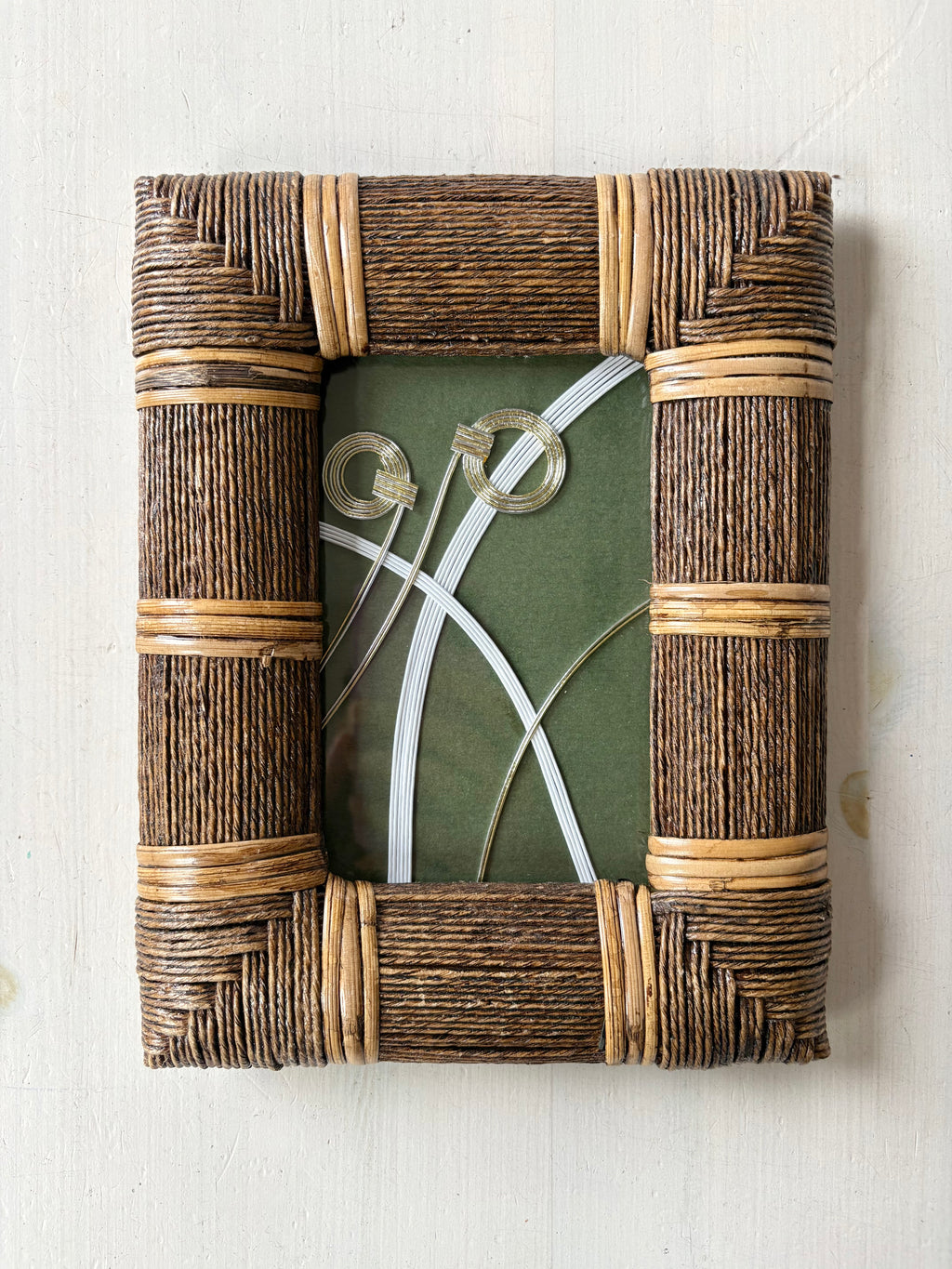 Mizuhiki drawing (Zonnestralen)