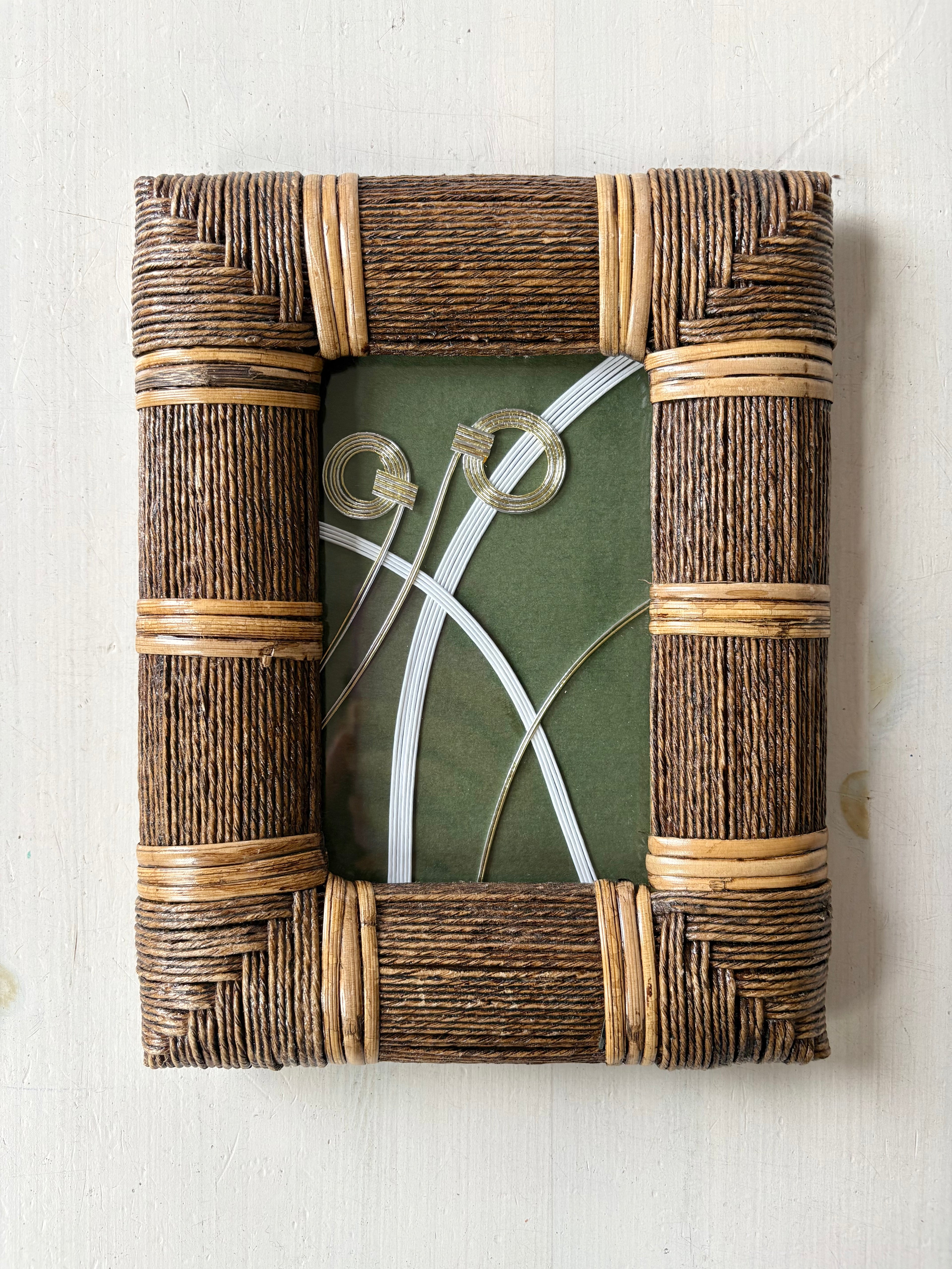 Mizuhiki drawing (Zonnestralen)