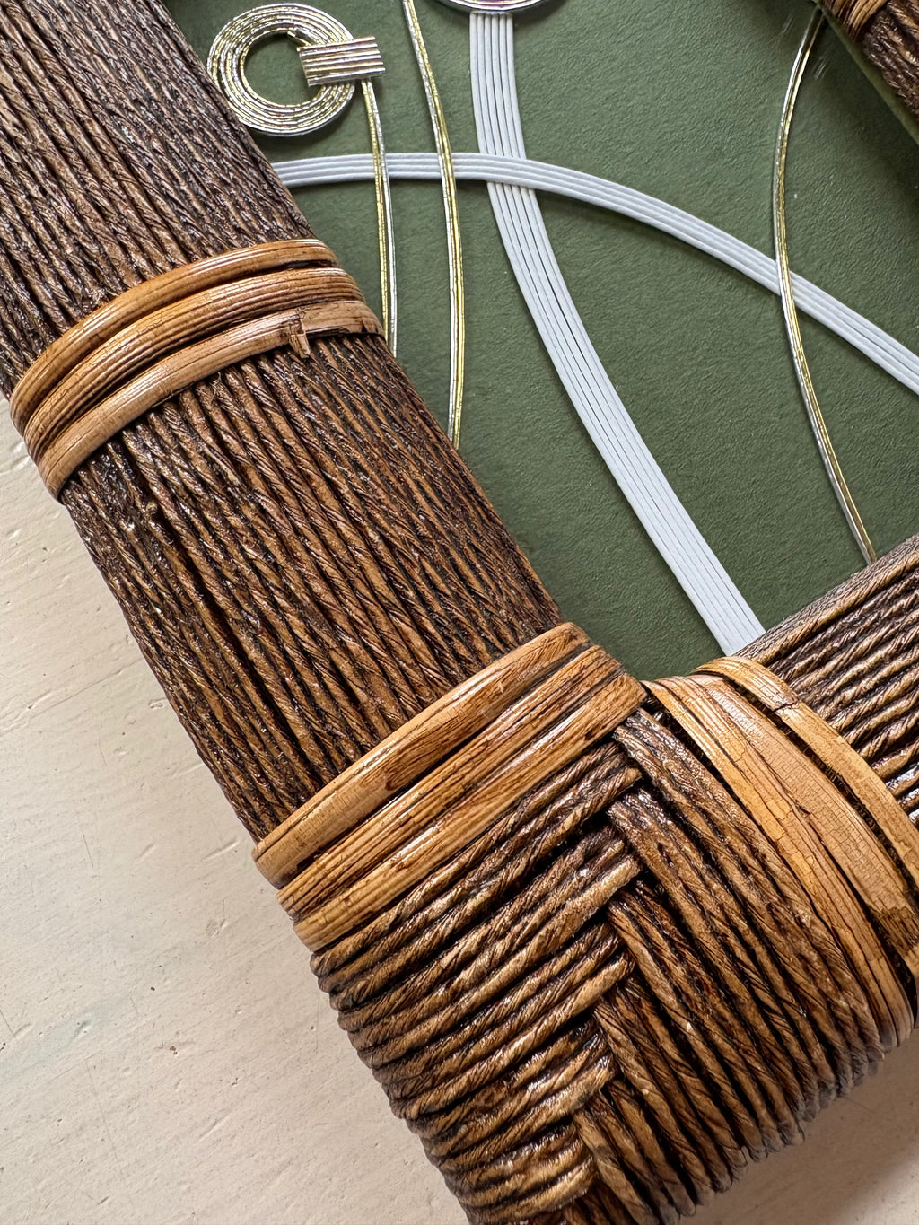 Mizuhiki drawing (Zonnestralen)